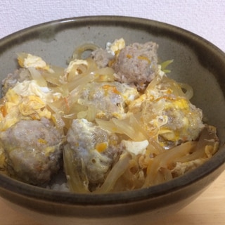 離乳食にもオススメ！鶏団子の親子丼